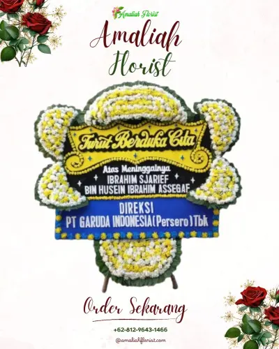Papan Bunga Duka di Sedayu