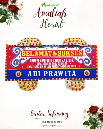Karangan Bunga Ucapan Selamat di Sedayu